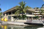 The Vallarta Yacht Club was the center of the regattas